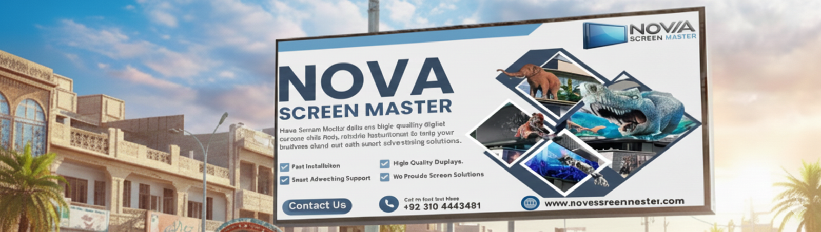 Digital Billboard | Nova Screen Master ( 2026 )